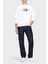 Pamuk Karışımlı Regular Fit Bisiklet Yaka Logolu Sweat Erkek Sweat MW0MW35541 Ybr 3