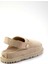 Bej Süet Kadın Terlik K04058120002 4