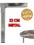22 cm Metal Katlanır Siyah Taban Yer Sofrası - Sini Altı Mobilya Ayak 1