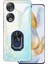Honor 90 Kılıf Kickstand Yüzüklü Mat Silikon 1