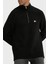 Yün Karışımlı Regular Fit Yarım Fermuarlı Dik Yaka Sweat Erkek Sweat DM0DM19437 Bds 1