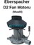 Eberspacher D2-D4 Fan Motoru (Muadil) 2