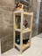 Ahşap 3 Katlı 90*35*30 Banyo Düzenleyici 3