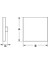 Gear Düğme Kulp Siyah Renkli 45X45MM 6'lı Avantaj Paket 2