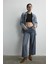 Siena % 100 Pamuk Wide Leg Yüksek Bel Geniş Paça Jeans Bayan Kot Pantolon 1010763 1