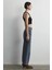 Siena % 100 Pamuk Wide Leg Yüksek Bel Geniş Paça Jeans Bayan Kot Pantolon 1010763 5