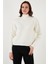 Slim Fit Dik Yaka Kazak Bayan Kazak 24K0116K1 1