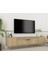 DEKOLP1CT Tv Sehpası Safirmeşe-Gümüş 2