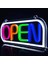 Neon LED Duvar Dekoratif Aydınlatma -Open4, 24X16CM- 1