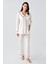 Bebe Yaka Düğmeli Uzun Kollu Hamile Pijama Takım 22109 1