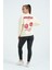 Kadın Bej Femuar Detaylı Şardonlu Örme Sweatshirt 2