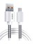 XDDC-016 iPhone 15 Serisi Için 1 M Çift Yaylı Konnektör 2.4A Hızlı Şarj Kablosu Veri Iletim Kablosu - Usb-A&#39;dan Tip-C&#39;ye (Yurt Dışından) 1