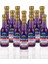 12 Adet Mavi Kelebek & Lavanta Kombucha (250ml.) Cam Şişede 1