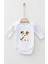 Desenli Pamuklu Unisex Bebek Çıtçıtlı Body 1
