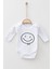 Smile Desenli Pamuklu Çıtçıtlı Bebek Body 1