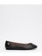 Ballerına Leather Flat Bow 1