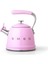 50's Style Pembe Set Üstü Düdüklü Kettle 2.3 Lt 2