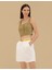 Kadın Yeşil Crop Top Bluz 50263098-VR235 1