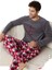 Uzun Kollu Erkek Polar Pijama Takımı 1