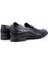 Siyah %100 Deri Analin Bağcıksız Classic Ayakkabı 1033245167 4