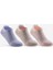 Artengo Çocuk Tenis Çorabı - Kısa Konç - Unisex - 3 Çift - Mor/Turuncu/Pembe - RS 160 1