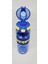 DL 24636 870 ml Pipetli Pipetsiz Tritan Mavi Şeffaf Matara Taşıma Aparatlı 4