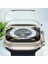 Apple Watch Ultra / Watch Ultra 2 49MM Safir Cam Siyah Çerçeve Parlak Cam Ekran Koruyucu 5