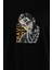 Baskılı Oversize T-Shirt Siyah 3