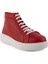 Modern Deri Converse Bot Kırmızı 1301 2
