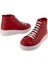 Modern Deri Converse Bot Kırmızı 1301 3