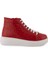 Modern Deri Converse Bot Kırmızı 1301 4