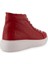 Modern Deri Converse Bot Kırmızı 1301 5