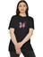 Bisiklet Yaka Baskılı T-Shirt Siyah 1