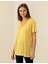 Kadın Neon Sarı Regular Fit Tişört 50246149-VR168 3