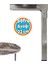 Metal Katlanır Sofra Ayağı - 22 cm - Siyah Taban Yer Sofrası - Sini Altı - Sehpa - Masa Uyumlu 1