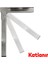 Metal Katlanır Sofra Ayağı - 22 cm - Siyah Taban Yer Sofrası - Sini Altı - Sehpa - Masa Uyumlu 4