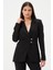 Dikiş Detaylı Blazer Ceket 2