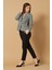 Desenli Fit Form Blazer Ceket 4