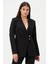 Dikiş Detaylı Blazer Ceket 1