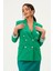 Kontrast Astarlı Blazer Ceket 3