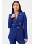 Yakası Düğmeli Blazer 1
