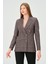 Desenli Kumaştan Blazer Ceket 4