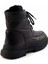 Mat Siyah Anorak Kadın Bot & Bootie K02586231285 4