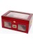 Humidor / Puro Saklama Kutusu Kırmızı 0143 1