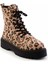 Leopar Süet Kadın Bot & Bootie K02590031202 3