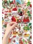 Christmas Kabartmalı Sticker Set Yeni Yıl Çıkartmaları 3