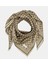 Tivil Ipek Monogram Eşarp 37144-AÇIK Kahve Ekru 2
