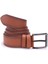 DMK26-458 Taba 4.5 cm Suni Deri Erkek Kemer 2