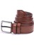 DMK26-460 Kahve 4.5 cm Suni Deri Erkek Kemer 1