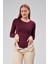 Bordo Astarlı Uzun Kollu Çıtçıtlı Body 1